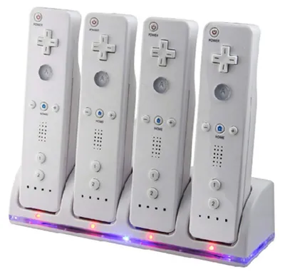 Immagine prodotto di Stazione di ricarica 4-in-1 per controller Wii