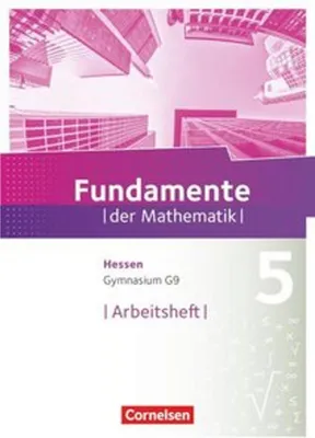 Obrázok produktu pre Fundamente der Mathematik 5. Schuljahr - Hessen - Arbeitsheft mit Lösungen