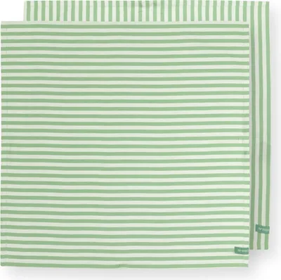 Produktbild von PIP STUDIO Light Green Geschirrtuch 65x65cm Set2