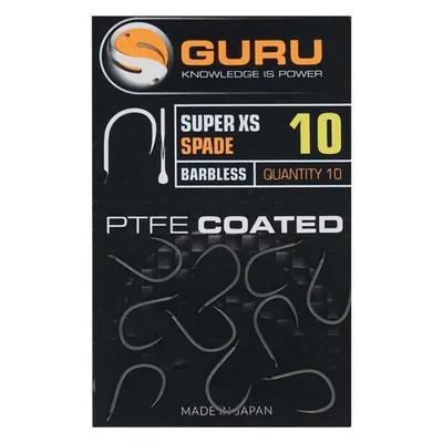Zdjęcie produktu dla Guru Tackle Hook Super XS Hook Spade End Barbless 10