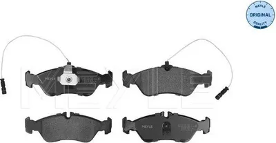 Produktbild von MEYLE 025 215 9218 Bremsbeläge passend für MERCEDES-BENZ SPRINTER 3-t Kasten (903) SPRINTER 3-t Bus (903) SPRINTER 2-t Kasten (901, 902) für VW