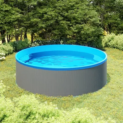 Immagine prodotto di Piscina per bambini 350x90 cm grigio