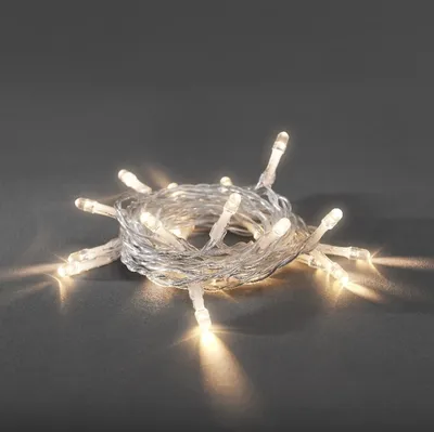 Zdjęcie produktu dla Konstsmide 1407-103, Garland, Plastik, Biały, 1,35 m, 24 szt.