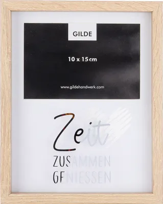 Produktbild von Gilde MDF Fotorahmen "Zeit" VE 3 51197