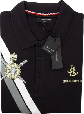 Imagen del producto de Camiseta polo para hombre Jean-Louis Scherrer, color , confeccionada en algodón, talla M