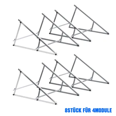Produktbild von 118CM Verstärkte Solarpanel Halterung Photovoltaik Aufständerung balkonkraftwerk