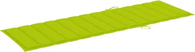 Immagine prodotto di Lettino prendisole con cuscino in legno massiccio d'acacia