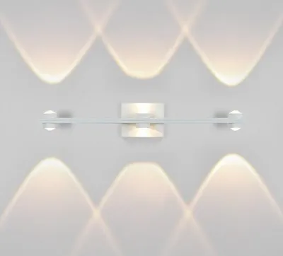 Produktbild von ZMH LED Wandleuchte innen Wandlampe Modern Wohnzimmer Wandbeleuchtung 3000K Warmweiss