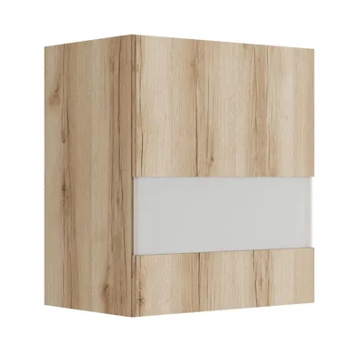 Produktbild von Küchen Glashängeschrank Kaya OG556-0+ in Wildeiche Nachbildung 50 cm breit