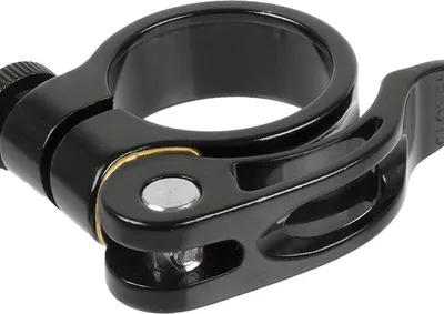 Produktbild von Sattelklemme ZOOM 31,8mm Alu schwarz