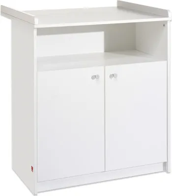 Produktbild von Schardt Wickelkommode Classic-Line weiss  inkl. Wickelaufsatz