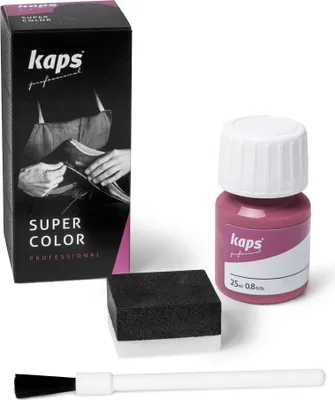 Produktbild von Farbe für Natur- und Kunstleder - Kaps Super Color 25 ml - Fuchsie (125#)