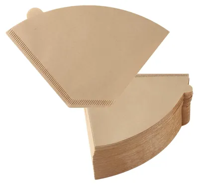 Kaffeefilterpapier, 160 Stück, U-Form, 8-12 Tassen