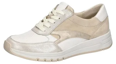 Produktbild von Waldläufer 957003 701 748 Damen Sneaker April Beige, Beige, Gr. 5