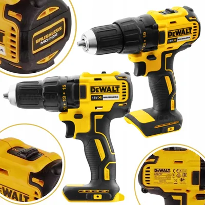 Produktbild von Akku-Bohrmaschine Dewalt Dcd777N 18V Xr 65Nm 2-Speed Led