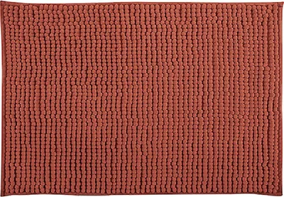 Produktbild von Badteppich MSV CHENILLE 50 x 80 cm terracotta