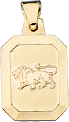Produktbild von Sternzeichen Löwe - Goldanhänger Anhänger 333 Gold Halsschmuck Uni