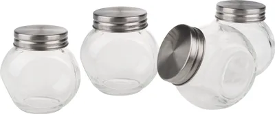 Produktbild von VBS Vorratsglas / Bonbonglas, 4 Stück