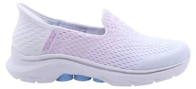 Produktbild von Skechers GO WALK 7 Katniss 125211-WMLT Damen Slip-ins Walking-Schuhe mit Air-Cooled Goga Mat, ULTRA GO, Weiß/Mehrfarbig 38,5 EU