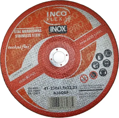 Immagine prodotto di Disco metallico Incoflex inox 230 x 1,9 mm