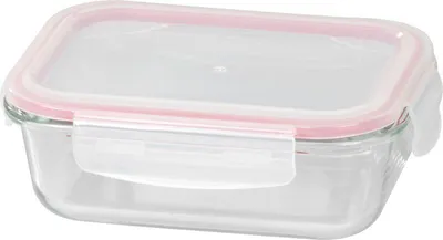 Immagine prodotto di Contenitore MagicHome, rettangolare, 650 ml, con coperchio, Clip, in vetro