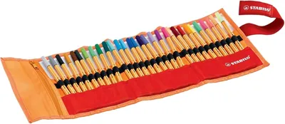 Produktbild von Fineliner - STABILO point 88 - 30er Rollerset - mit 30 verschiedenen Farben