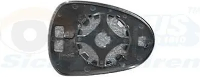 Produktbild von VAN WEZEL Spiegelglas Außenspiegel Links für SEAT Leon Schrägheck (1P1) Konvex Beheizbar 4940837