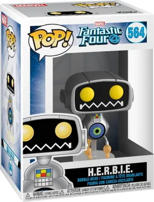 Produktbild von Marvel Fantastic Four - H.E.R.B.I.E. 564 - Funko Pop! - Vinyl Figur