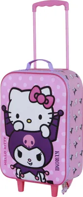 Image de Karactermania Sanrio Hello Kitty Playful Soft 3d Koffer Auf Rollen Rosa Rosa One Size