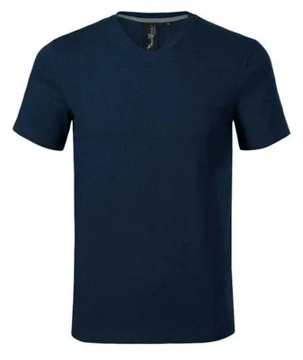 Imagen del producto de Malfini - Camiseta para hombre, cuello en V, modelo PP10193 (talla XXL) (azul marino oscuro)