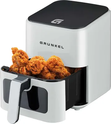 Produktbild von Grunkel WHITEEASYFRYER, Heißluftfritteuse, 4 l, 0,7 kg, 80 °C, 200 °C, 60 min
