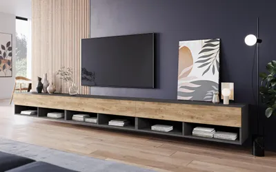 Obrázek produktu pro TV stolek CALIBURI 300 - matera / kaštan
