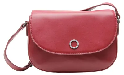 Immagine prodotto di Esquire Pelle borsa a tracolla Athena Crossbody Bag Red rosso scuro