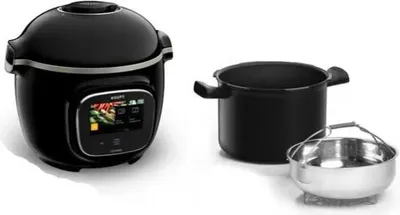 Produktbild von Krups CZ9128 Cook4Me Touch WIFI CZ9128, 6 l, 6 Person(en), 100 kPa, China, Schwarz, LCD