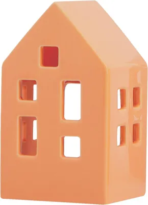 Obrázok produktu pre Sviečka "Theelichthuis Peach" z dolomitu - 12 x 6 cm