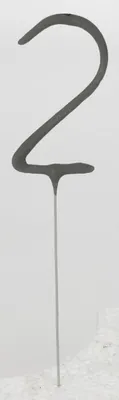 Produktbild von Wunderkerze Ziffer 2 16cm 77428
