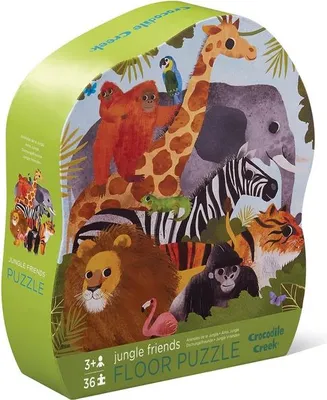 Zdjęcie produktu dla Crocodile Creek CC384076-3, 36 szt., Animals, 3 lat(a)