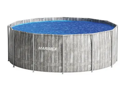 Produktbild von Aufstellpool Marimex Florida 3,66x1,22 m Holzoptik mit Skimmer