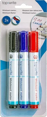 Produktbild von Topwrite Top Write Whiteboardmarker 3 Stück