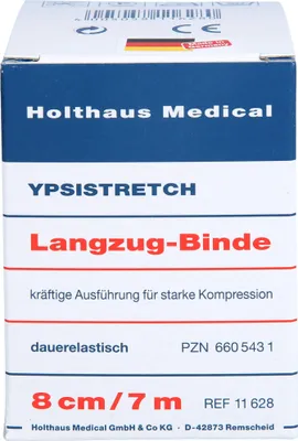 Immagine prodotto di Holthaus Ypsistretch benda lunga, forte 8 cm x 7 m - 1 benda | confezione (1 pezzo)