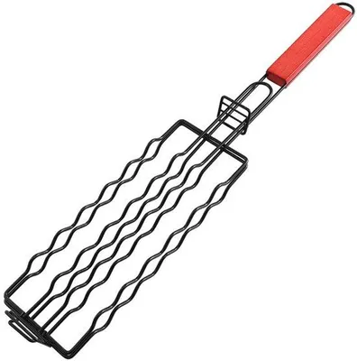 Image de Set de barbecue d'extérieur, idéal pour les pique-niques et le camping - Accessoires de cuisine durables, cadeau parfait pour les barbecues, ustensiles de cuisine indispensables - Noir