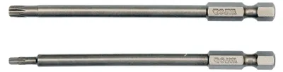 Immagine prodotto di Punte Torx Security lunghe T10 e T25, 100 mm, set da 2 pezzi