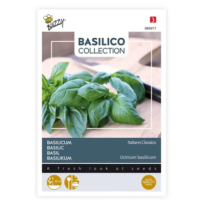 Image de Graines de basilic italien Buzzy Classico - Environ 1,5 gr | Buzzy_080917