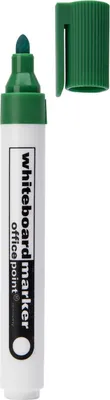 Produktbild von 2x Whiteboard Marker 1-5mm Rundspitze grün 10 Stk.