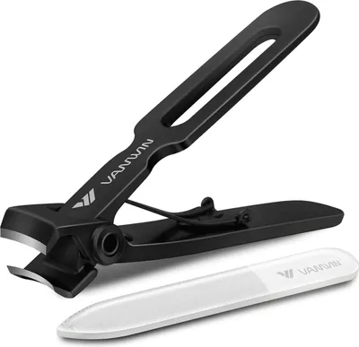 Image de Coupe-ongles surdimensionné pour ongles épais avec lame tranchante et lime