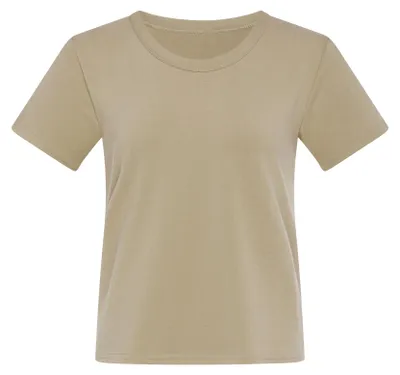 Image de T-shirt pour femme NAHIMA - couleur marron, taille M