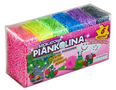 Immagine prodotto di Foamcoline 6 colori glitter 31447