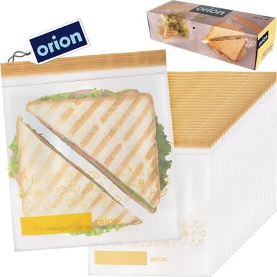 Zdjęcie produktu dla Orion ziplock torby przezroczyste torby plastikowe torby do pakowania 25 szt.