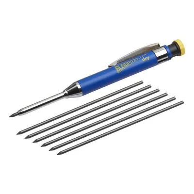 Produktbild von Bleispitz Tiefloch-Marker PROFI Set (mit 6 Ersatzminen, Spitzer im Druckknopf)