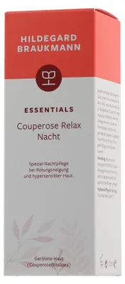 Produktbild von Hildegard Braukmann Essentials Couperose Relax Nacht (50 ml)